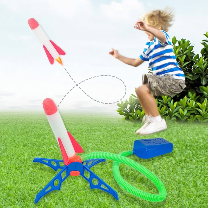 Outdoor Adventure Games - 1 PCS 공기 구동 로켓 발사기