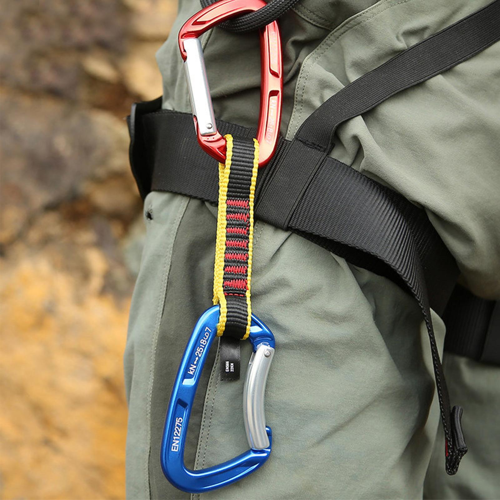 퀵드로우 등반용 카라비너 액세서리 등산 퀵드로우 야외  - Outdoor Adventure And Travel 리뷰 및 가격