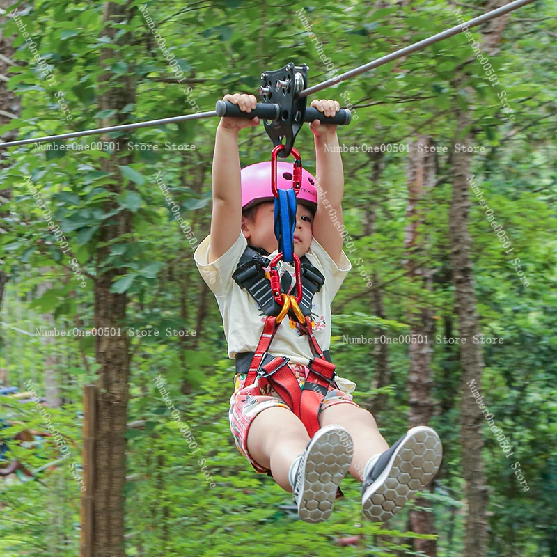 어린이용 짚라인 키트 놀이터 풀리 시스템 야외 어드벤처 - Outdoor Adventure Course 리뷰 및 가격