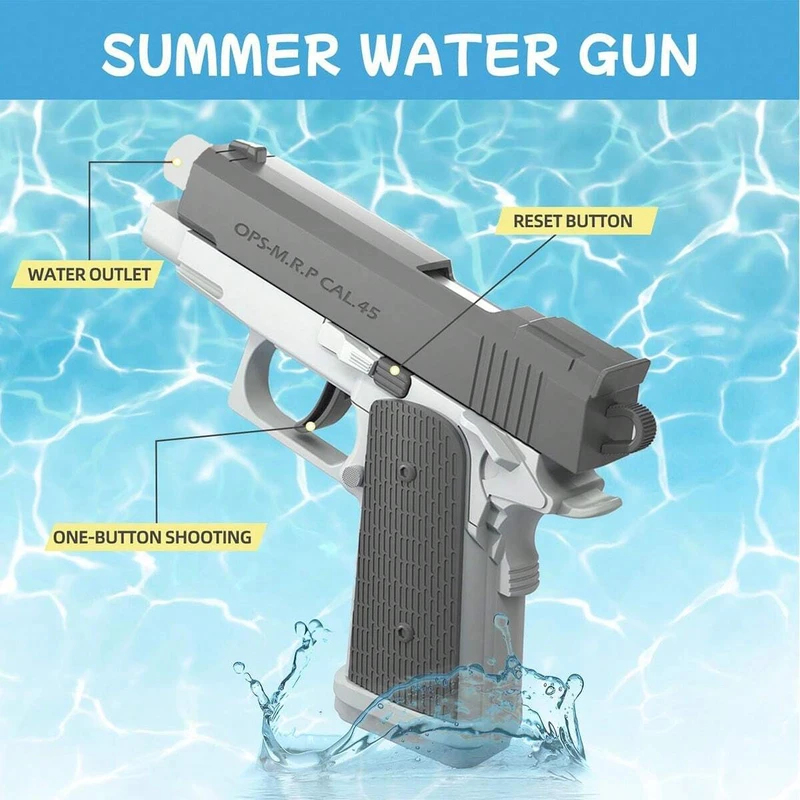 M1911 물총 장난감, 여름 수영장 해변 슈팅 게임  - Outdoor Adventure Games 리뷰 및 가격