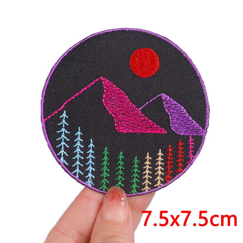 야외 여행 자수 패치, 의류 아이언 온 패치, DIY  - Outdoor Adventure And Travel 리뷰 및 가격