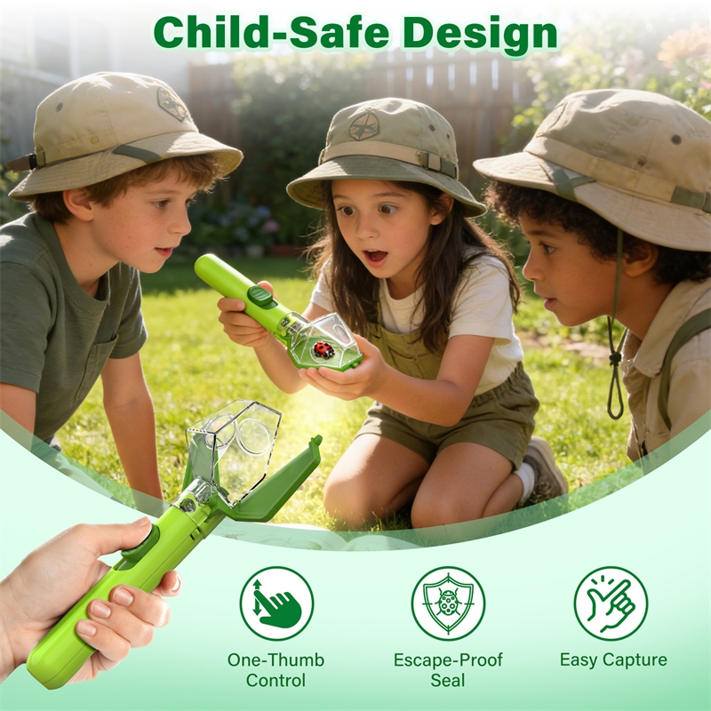 어린이용 곤충 포획기 6배 확대경 포함 탐험 키트 야외 - Outdoor Adventure Toys For Kids 리뷰 및 가격